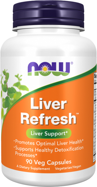 Комплексная пищевая добавка NOW Liver Refresh