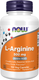L-аргинин NOW Arginine 500мг (100капсул) - 