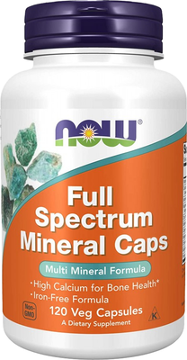 Мультиминеральный комплекс NOW Full Spectrum Mineral (120капсул) - 
