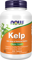 Минерал NOW Kelp 150mcg (200таблеток) - 