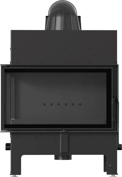 Каминная топка Kratki Floki M 10кВт 200 левая (черный thermotic)
