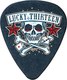 Медиатор Dunlop Manufacturing L11R.73 Lucky 13 Skull Dice .73 - 