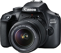 Зеркальный фотоаппарат Canon EOS 4000D EF-S Kit 18-55mm III - 