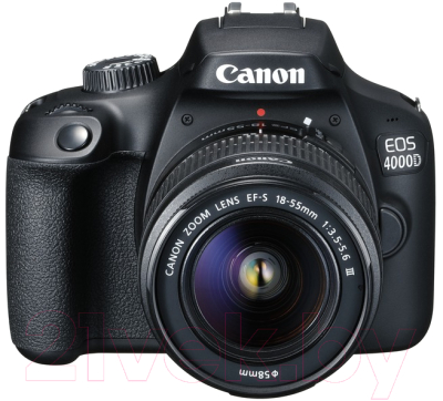 Зеркальный фотоаппарат Canon EOS 4000D EF-S Kit 18-55mm III