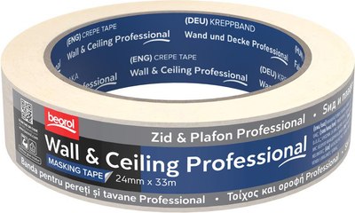 

Лента малярная, Indoor Professional 24мм
