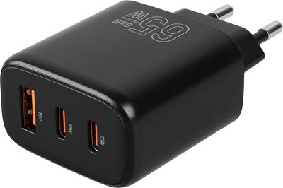 

Адаптер питания сетевой, TFN-WC-ACC-65W-BK