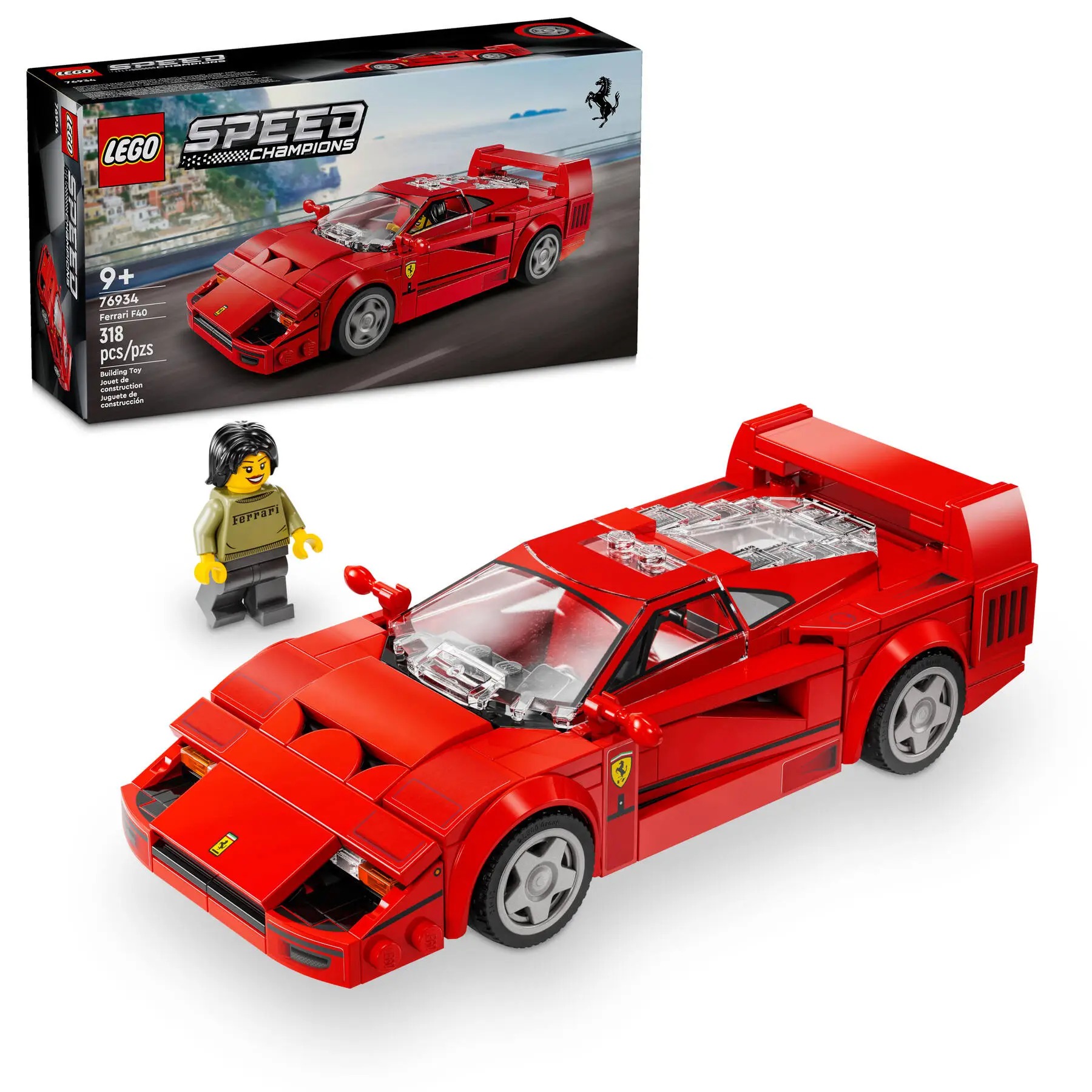 Конструктор Lego Speed Champions Суперкар Ferrari F40 / 76934