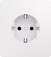 Розетка Kranz Round KR-78-0701-1 (перламутр) - 