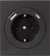 Розетка Kranz Strong KR-78-0704-5 (антрацит) - 