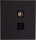 Розетка Kranz Strong KR-78-0722-5 (антрацит) - 