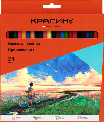 

Набор цветных карандашей, Приключения / КР-240200