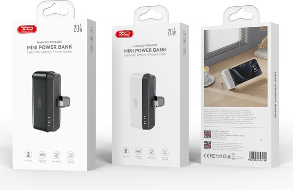 Портативное зарядное устройство XO PR244 (iP) 5000mAh (белый)