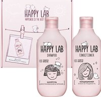 Набор косметики для волос Happy Lab Шампунь Восстановление&Питание + Кондиционер Блеск&Гладкость (300млx2) - 