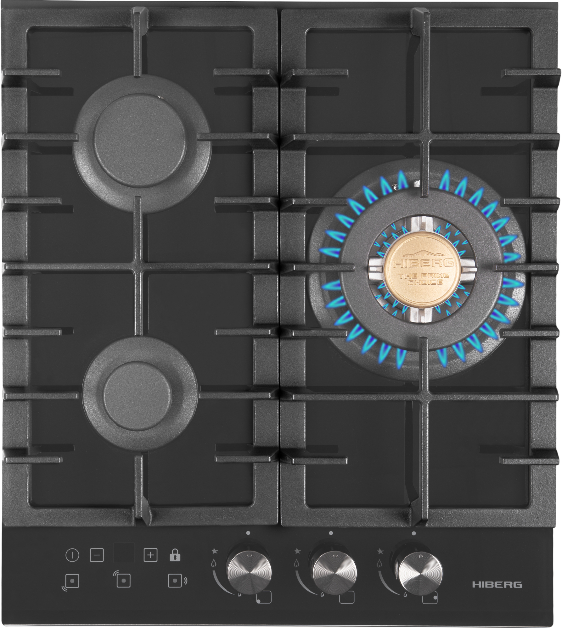 Газовая варочная панель Hiberg VM 4535 B
