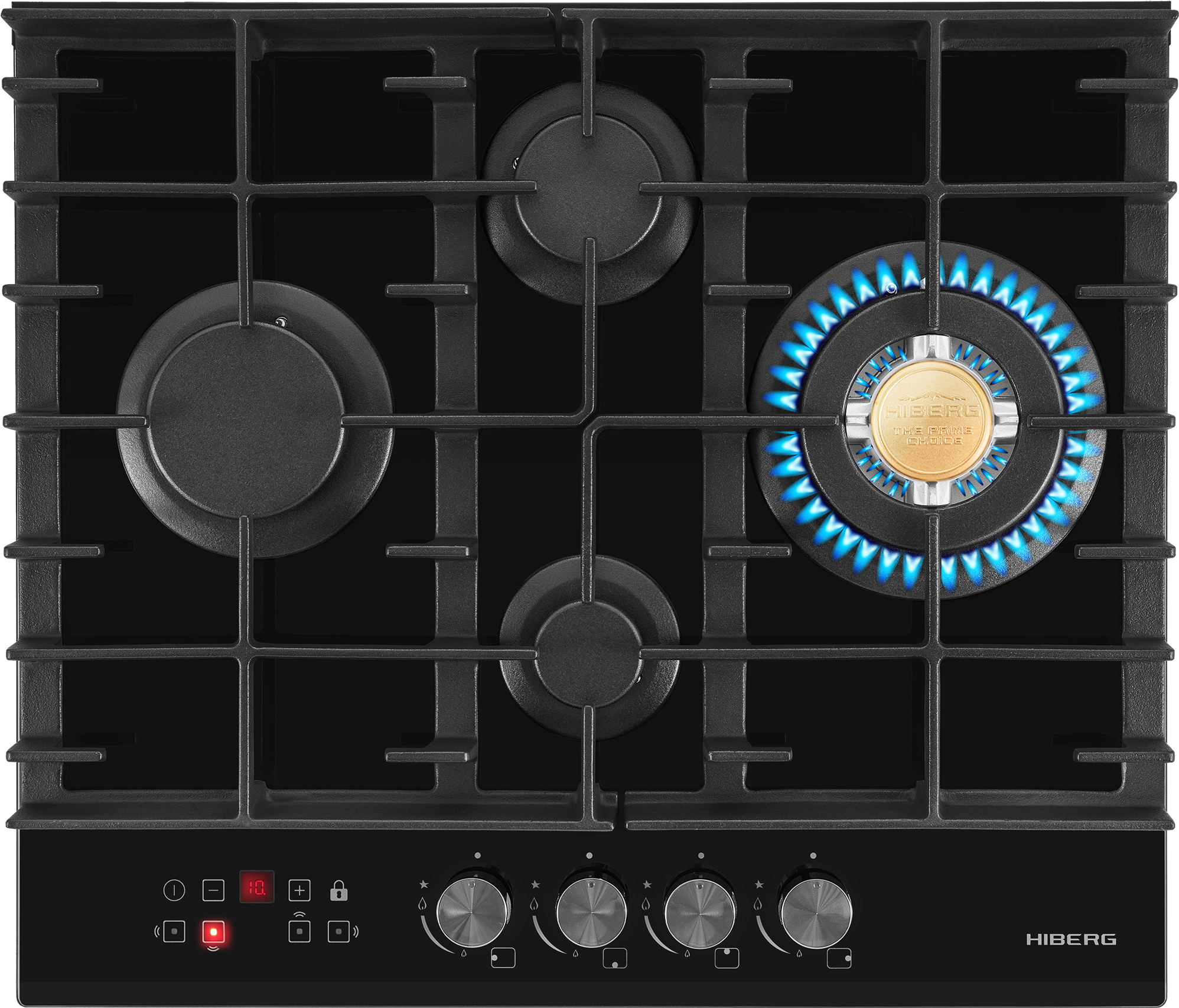 Газовая варочная панель Hiberg VM 6145 B