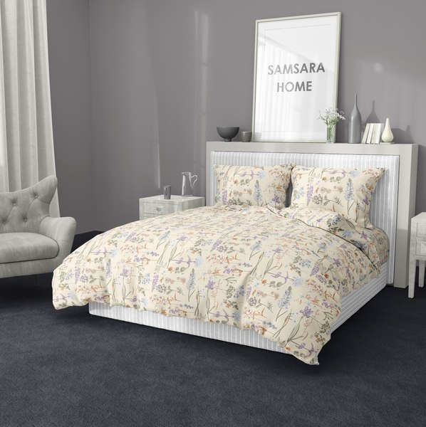 Наволочка Samsara Home Полевые цветы 50x70 П5070Н-5
