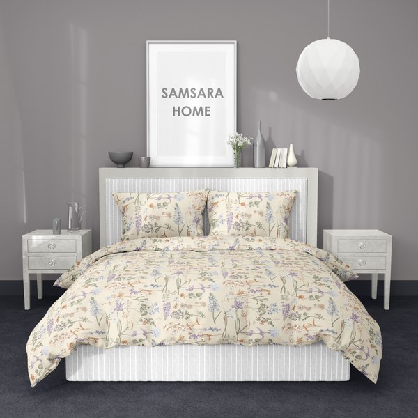 Наволочка Samsara Home Полевые цветы 50x70 П5070Н-5