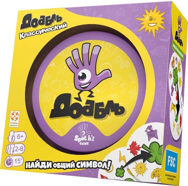 Настольная игра Asmodee Доббль. Эко / УТ100030947