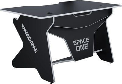 Геймерский стол Vmmgame Spaceone Dark 140 White / SO-2-BKWE