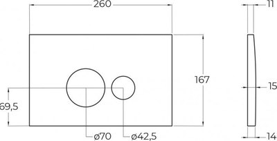 Унитаз подвесной с инсталляцией BelBagno CZR-6601-TH-TOR/CZR-2316-SC/BB026/BB081CR