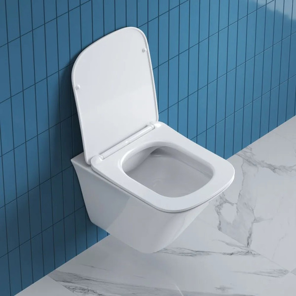 Унитаз подвесной BelBagno BB052CHR/BB132SC