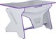 Геймерский стол Vmmgame Spaceone Light 140 Purple / SO-2-WEPU - 