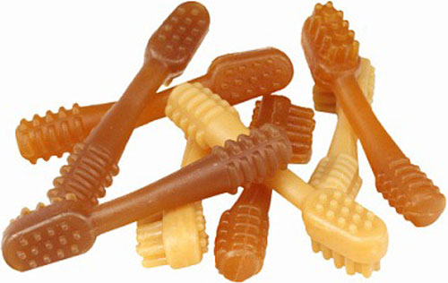 Лакомство для собак TiTBiT Dental+ Зубные щетки с мясом кролика / 26465 — фото 3