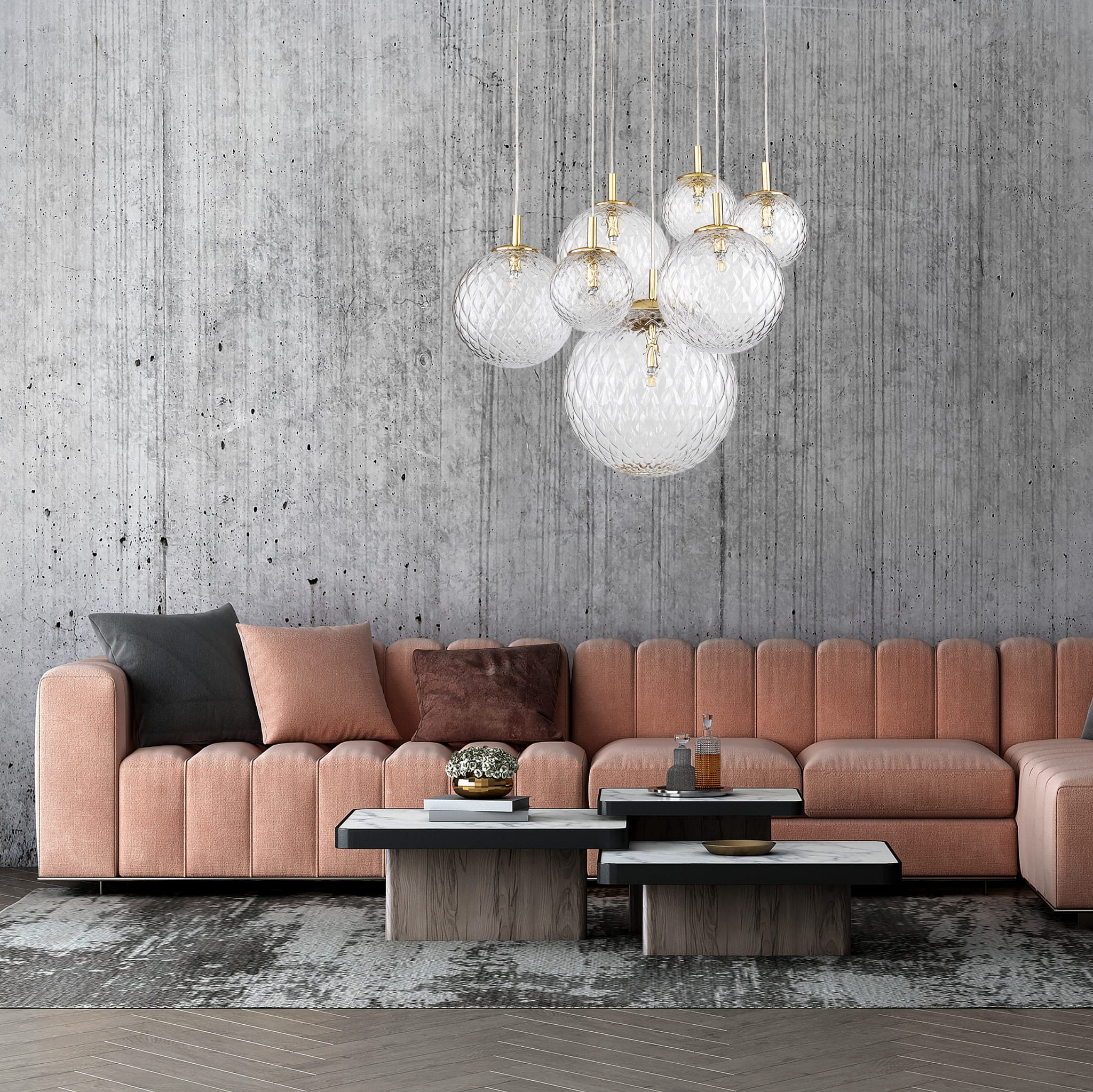 Люстра TK Lighting Cadix Gold 4608 — фото 6