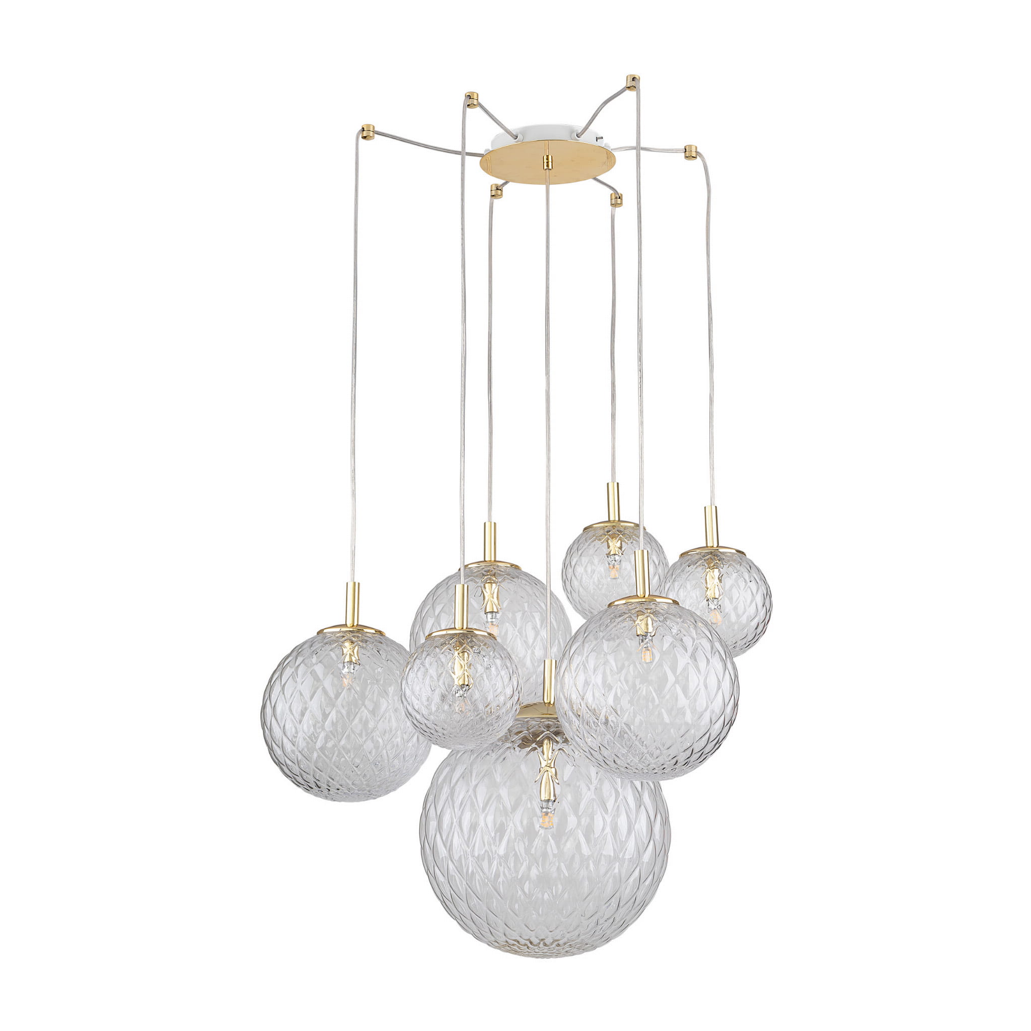 Люстра TK Lighting Cadix Gold 4608