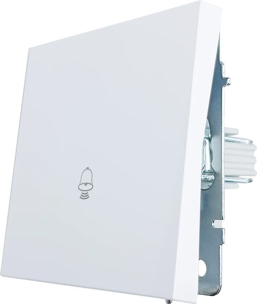 Кнопка звонка Lezard Zima 704-0288-103QC (белый)