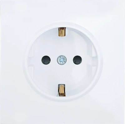 Розетка Lezard Zima 704-0288-124BQC (белый) - 