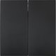 Выключатель Lezard Zima 704-4288-101QC (черный бархат) - 