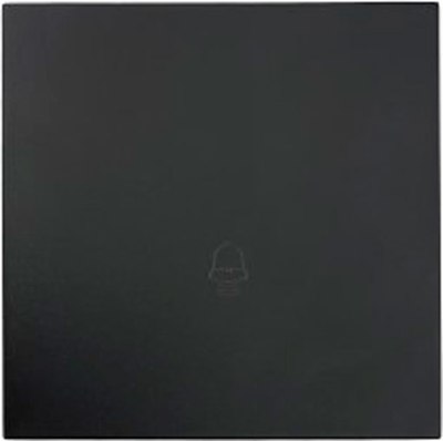Кнопка звонка Lezard Zima 704-4288-103QC (черный бархат) - 