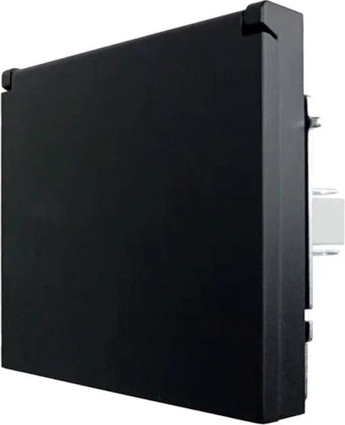 Розетка Lezard Zima 704-4288-123BQC (черный бархат)