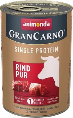 Влажный корм для собак Animonda GranCarno Single Protein / 82427 (400г) - 