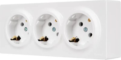 Розетка Lezard Leto 752-0200-127BUP (белый) - 