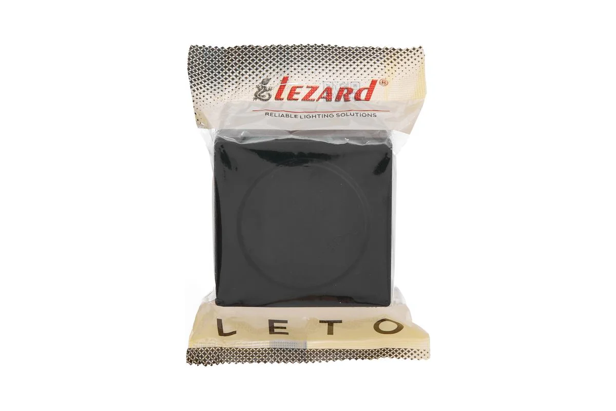 Розетка Lezard Leto 752-4200-123B (черный бархат) — фото 6