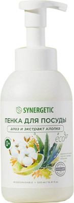 

Средство для мытья посуды, Алоэ и экстракт хлопка