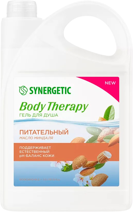 Гель для душа Synergetic Body Therapy Масло миндаля (3.5л)