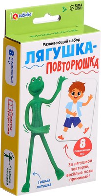

Развивающий игровой набор, IQ Лягушка-повторюшка / 10361526
