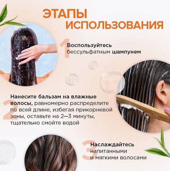 Бальзам для волос Synergetic Максимальное питание и восстановление (400мл)