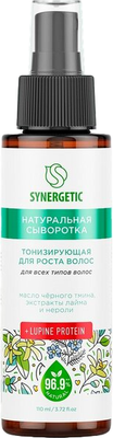 Сыворотка для волос Synergetic Тонизирующая для роста волос (110мл) -
