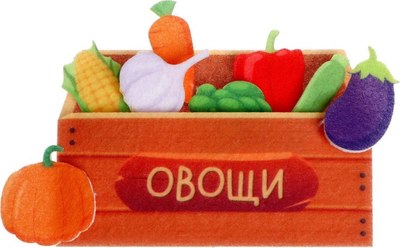 

Развивающий игровой набор, IQ Овощи / 7425381