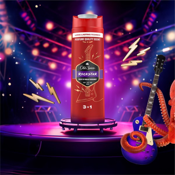 Гель для душа Old Spice Rockstar 2в1 (400мл)