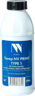 

Тонер для принтера, NV-HPLJP2035(290G)TYPE1