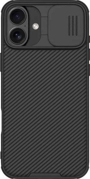 Чехол-накладка Nillkin CamShield Pro для iPhone 16 Plus (черный)