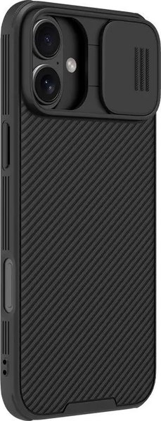 Чехол-накладка Nillkin CamShield Pro для iPhone 16 Plus (черный)