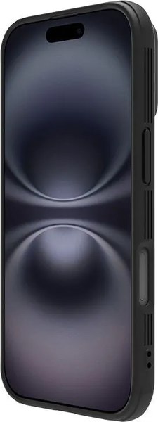 Чехол-накладка Nillkin CamShield Pro для iPhone 16 Plus (черный)