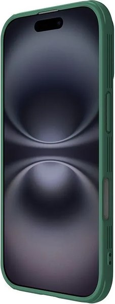Чехол-накладка Nillkin CamShield Pro для iPhone 16 Plus (зеленый)