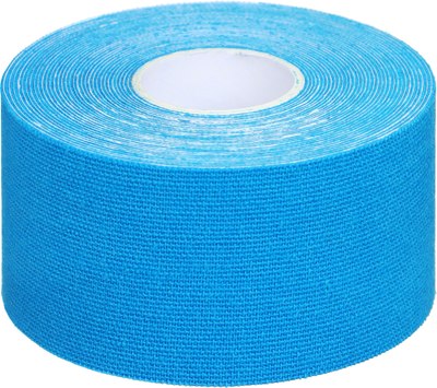 Кинезио тейп Onlytop 10225204 (3.8x500см, голубой) - 